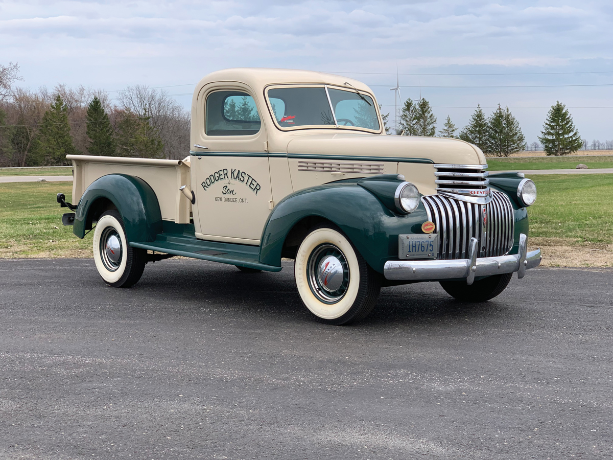 1946 Chevrolet Pickup offered at RM Auctions’ Auburn Spring live auction 2019